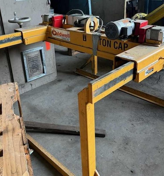 10,000# x 72" Caldwell Sheet Lifters STOCK# 4276