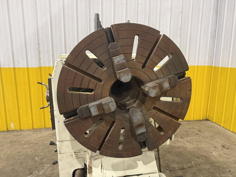 32" X 60" BIRMINGHAM MODEL #DL3260 GAP BED ENGINE LATHE, 2006, 5" HOLE : YOBRO #25340