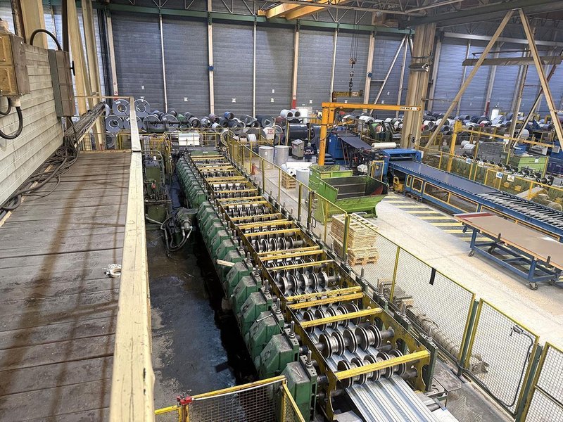 Dima - rollforming line 1200 x 1,5 mm