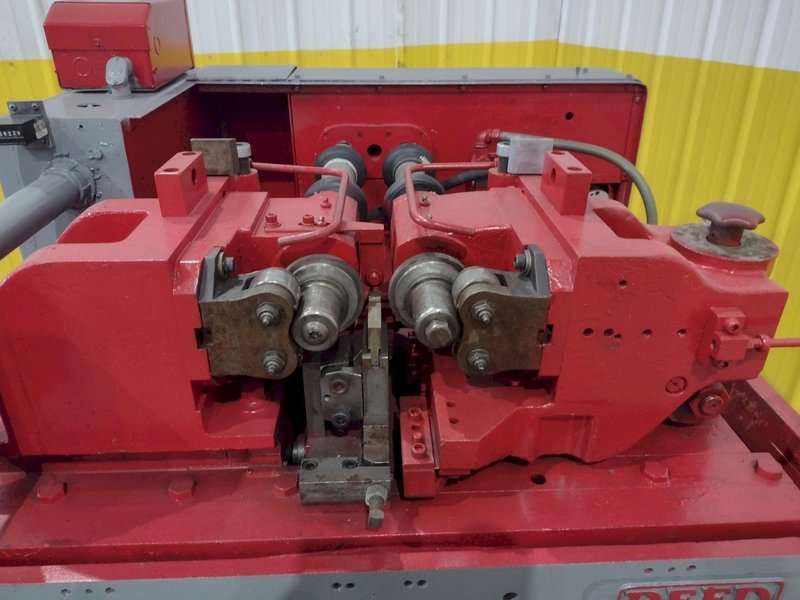 2&quot; REED MODEL B-111 CYLINDRICAL 2-DIE HORIZONTAL THREAD ROLLER THREADER: STOCK #16954