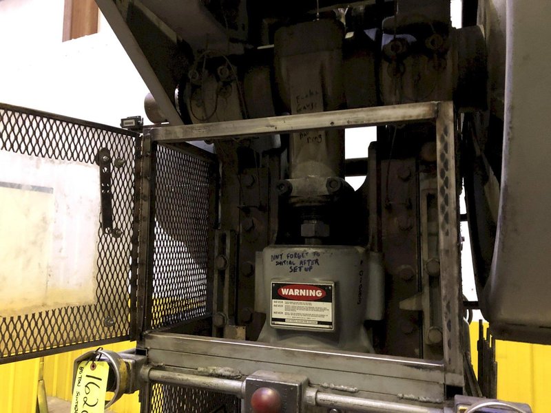 80 TON SOUTHBEND MODLE #OBI-90 BACKGEARED OBI PUNCH PRESS, 4" STROKE: STOCK 16281