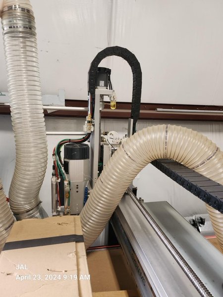 5′ x 16.5′ CNT Motion Systems CNT-950 ACM Panel &amp; Alucobond CNC Router, 2022 – 24k Spindle, Dust Collection