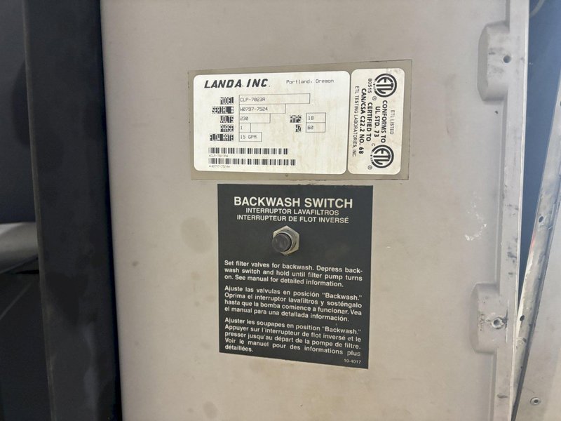 LANDA WATER MAZE FILTRATION CLEANING SYSTEM: STOCK #21276