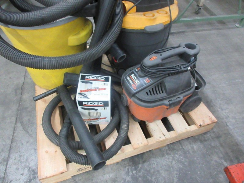 Pallet of Workshop Vacuums- Auction Item
