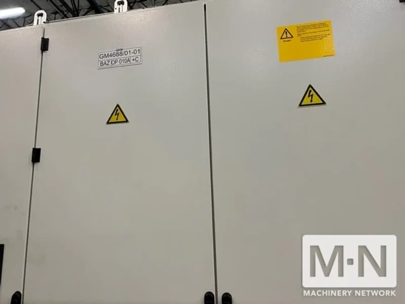 3 x Grob G520 5-axis CNC Vertical Machining Cell with robot/deburr station and integrated pallet FMS