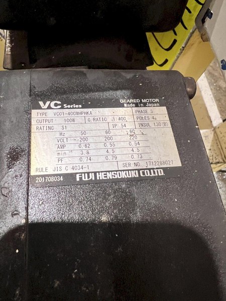2.75" / 70 mm NISHIJIMA NISHIJIMAX MODEL #NHC070NC HIGH SPEED CIRCULAR COLD SAW, WITH ENTRY &amp; EXIT LOADING SYSTEM: YOBRO #24477