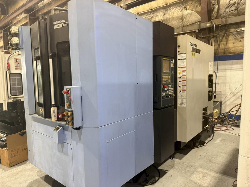2015 Doosan HC 400II Used CNC Horizontal Machining Center For Sale