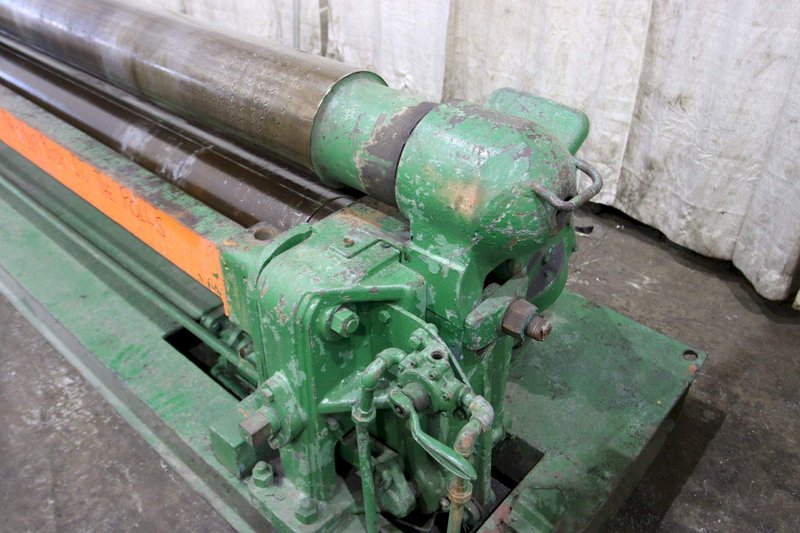 10' X 1/4' WEBB MODEL #6L INITIAL PINCH PLATE ROLL: STOCK #70511