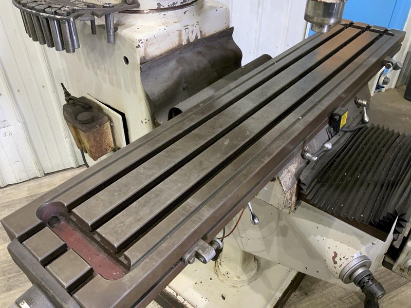 3 HP ACCU MODEL #AC3KV RAM TYPE VERTICAL MILL: STOCK #80916