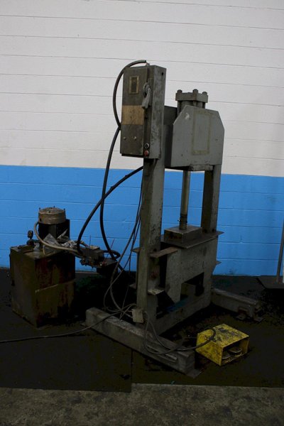 50 TON  CUSTOM H FRAME HYDRAULIC SHOP PRESS: STOCK #75140