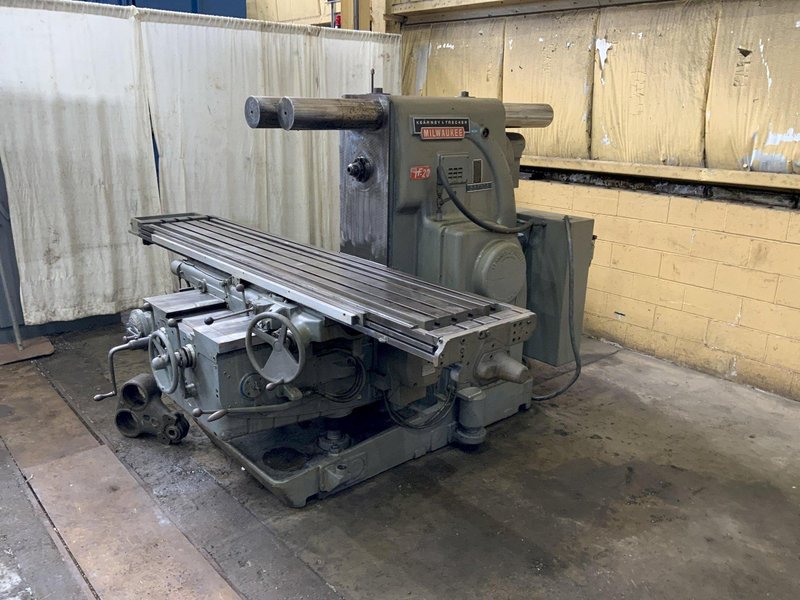 KEARNEY &amp; TRECKER MODEL 650 TF 20 HORIZONTAL MILL: STOCK #81108: STOCK #81110
