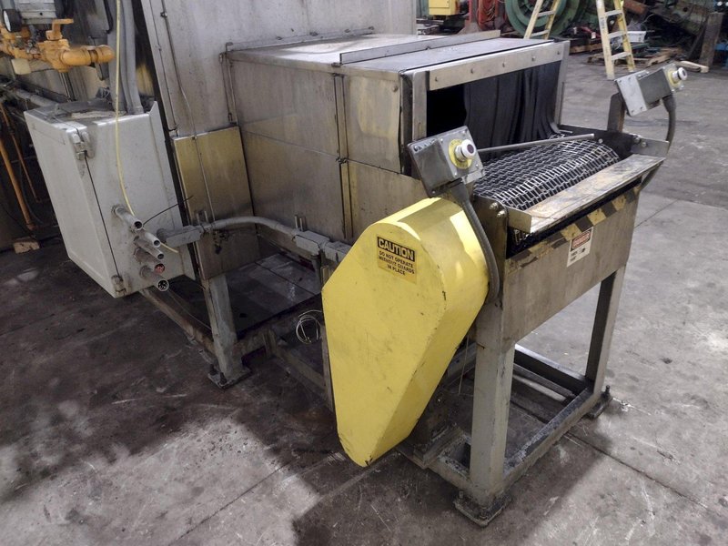 24" WIDE FPI SYSTEMS MODEL #CBW-24 STAINLESS STEEL CONVEYOR TYPER PASS-THROUGH PARTS WASHER: YOBRO #25173