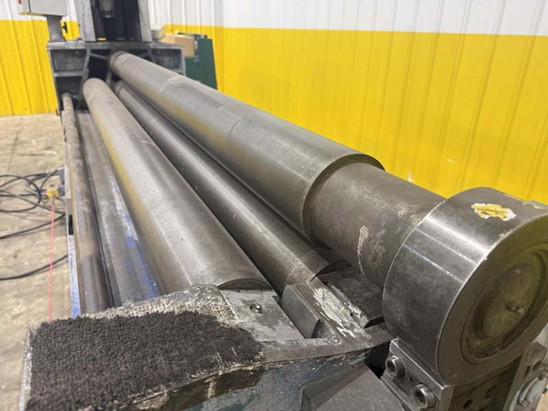 80" X .137" TITAN MODEL #8268-2035 PROGRAMMABLE HYDRAULIC PLATE ROLL, NEW 2008: YOBRO #24735