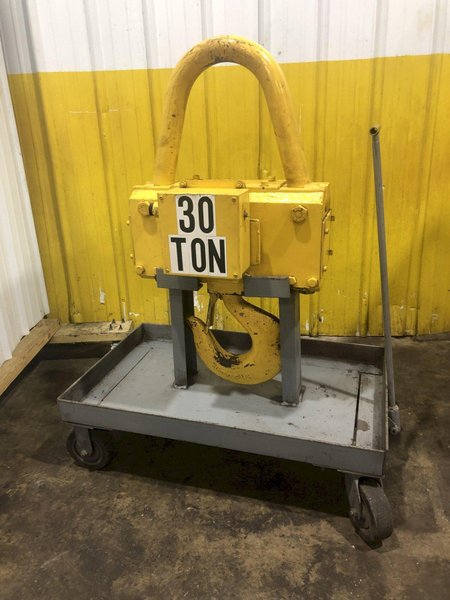 60,000 LBS (30 TON) ALLEGANY MODEL #CM-60K DIGITAL CRANE SCALE: STOCK #17888