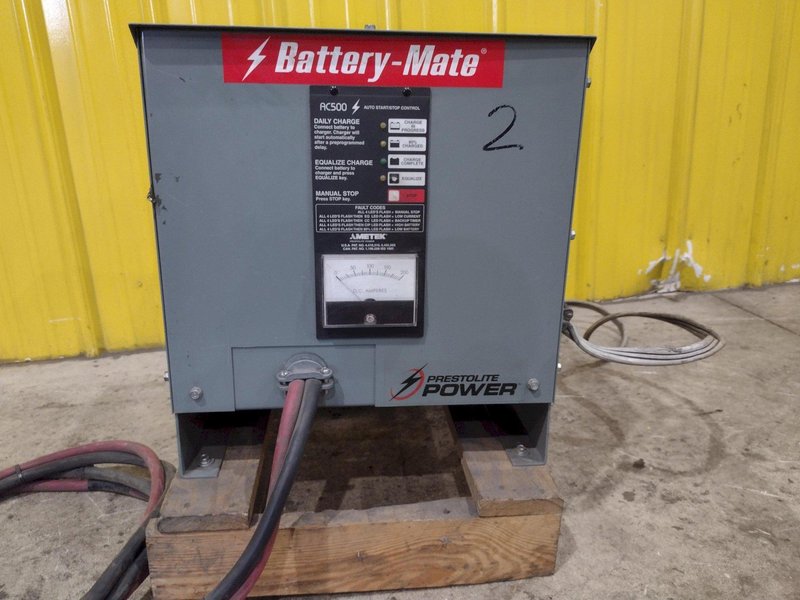 AMETEK PRESTOLITE POWER BATTERY-MATE MODEL #AC500 FORKLIFT BATTERY CHARGER: YOBRO #25428