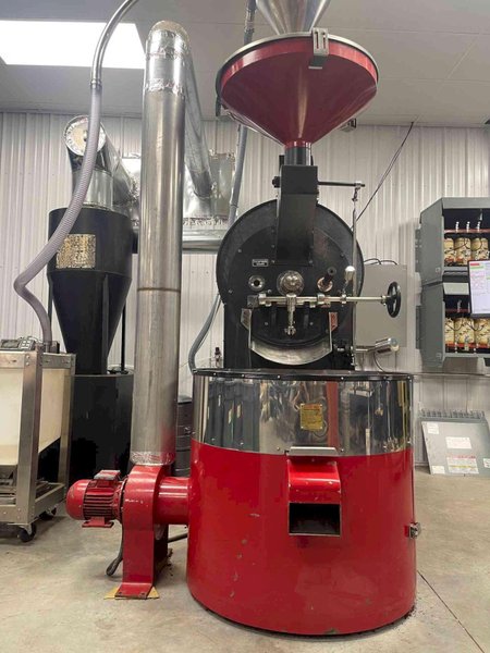 30 Kilo Toper TKM S30 Coffee Roaster, 2004 – Digital Controls &amp; Custom Chaff Collector