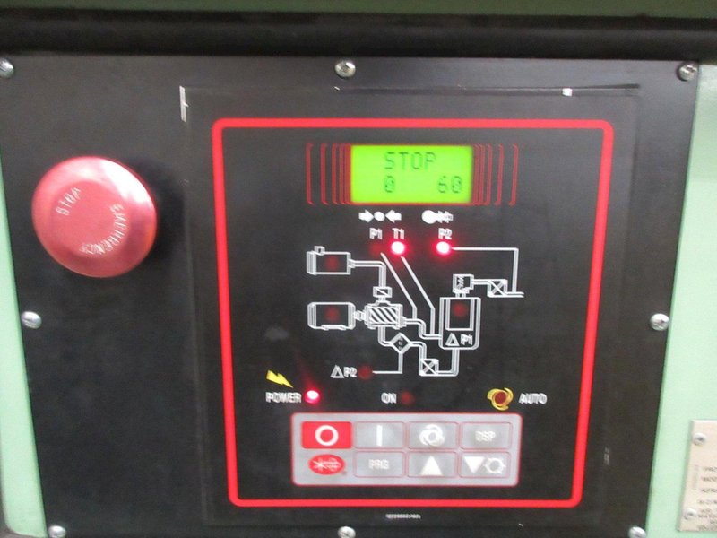 Sullair LS-16-75/A 75 HP Rotary Screw Air Compressor with Receiver Tank- Auction Item