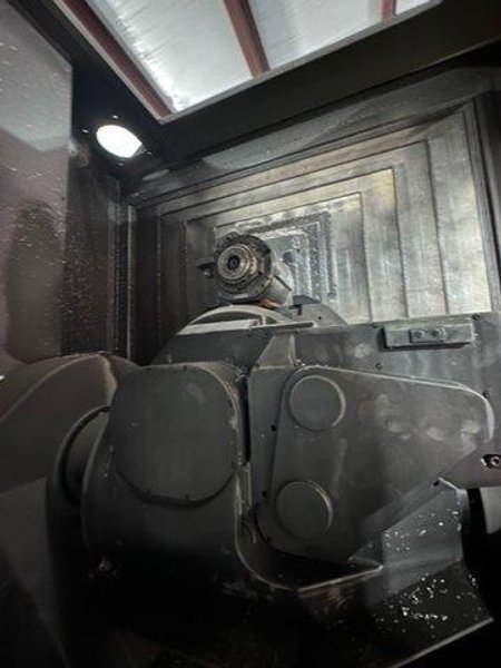 DMG Mori DMC 125 U2 5 Axis Machining Center, 2006 – Pallet Changer, Chip Conveyor