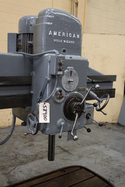 4&#039; X 9&#039; AMERICAN RADIAL DRILL: STOCK 58900