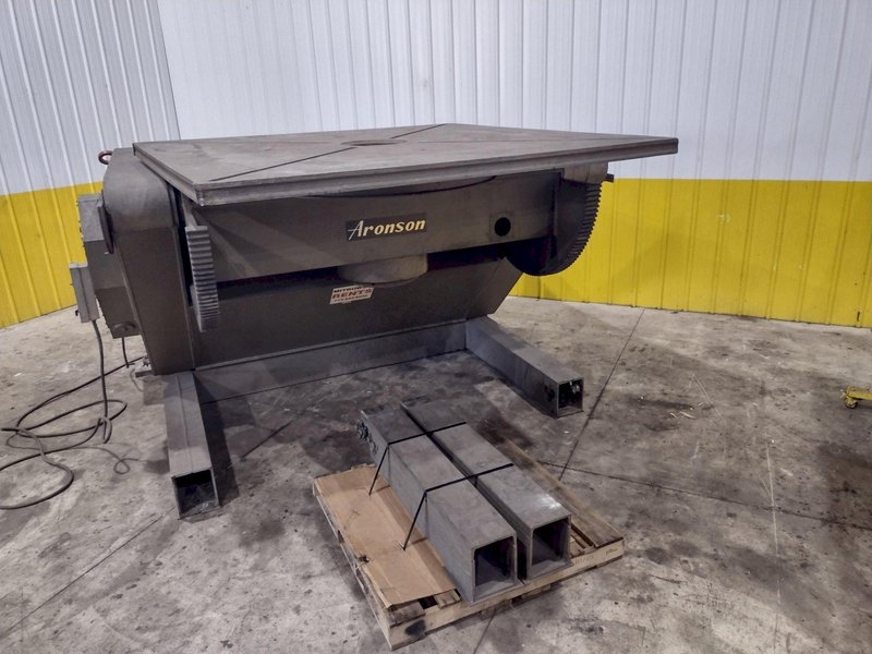 50,000 LB ARONSON MODEL #HD-500VF WELDING POSITIONER: STOCK 24016