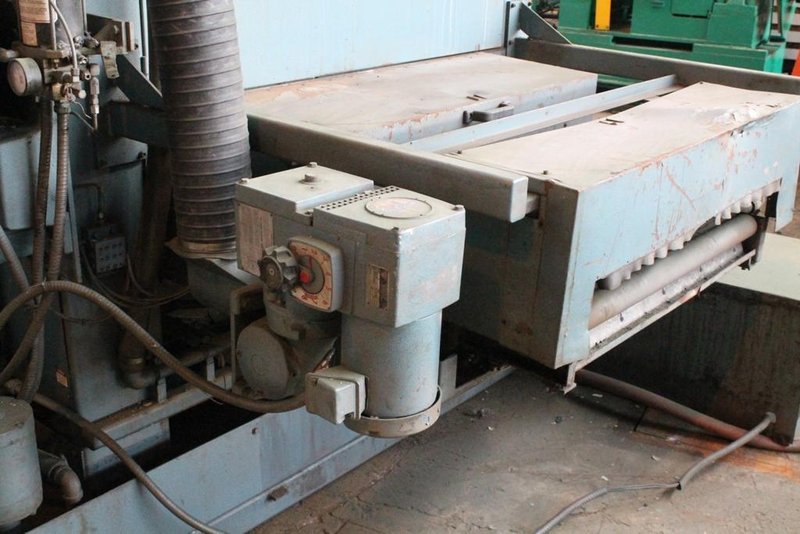 36&#039; AMADA WET BELT METAL DEBURRING MACHINE: STOCK #16817