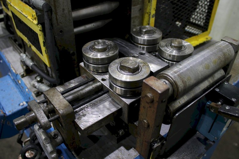 TISHKEN MODEL #6R6 LEVERLER/FEEDER/STRAIGHTENER: STOCK #75305