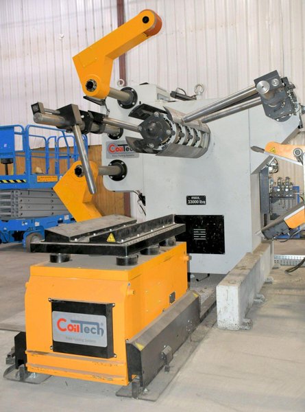 51" x .177" Coil-Tech Space-Saver Servo Coil Feed Line For Sale, 30,000 lbs. Coil Capacity, Year 2022