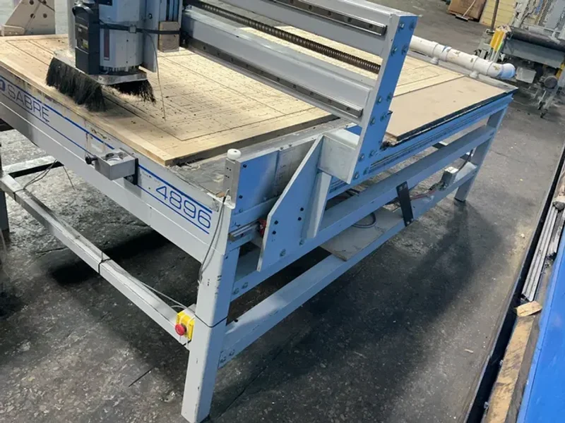 SHOP SABRE 49”X98.5” CNC ROUTER  -  4896