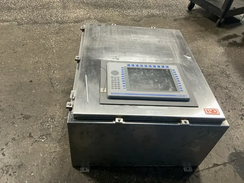 HOFFMAN, ALLEN-BRADLEY CONTROL PANEL BOX WITH PANELVIEW 1250   -  PANELVIEW PLUS 1250