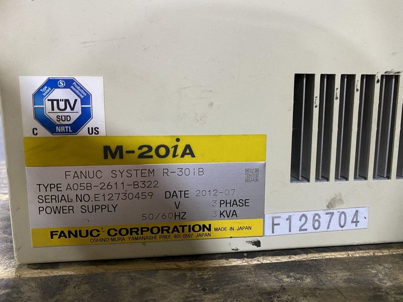 FANUC – M-20iA w/ R-30iB Controls USED