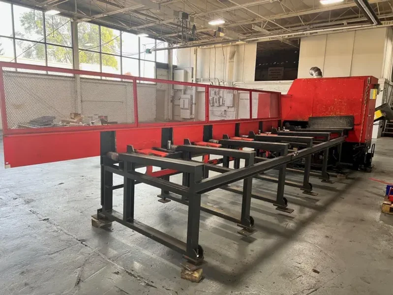 USED AMADA MODEL CMB 150 6" FULLY AUTOMATIC CIRCULAR CARBIDE SAW. Year: 2012