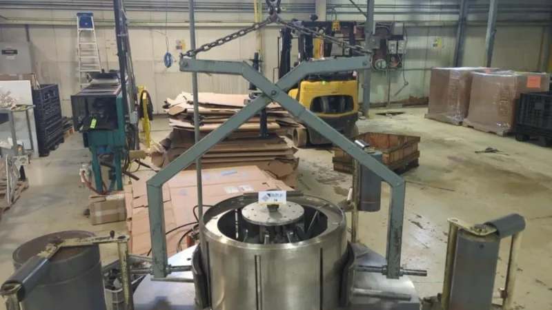 CROWN UNLIMITED MACHINE VERTICAL TUBE UNCOILER: YOBRO #25337