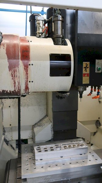 Ares-Seiki Model A560 CNC High Speed Drill/Tap Production Machining Center,  10,000 RPM, Rigid Tap, 20 ATC, 25x16 Table, 5HP, New 2006