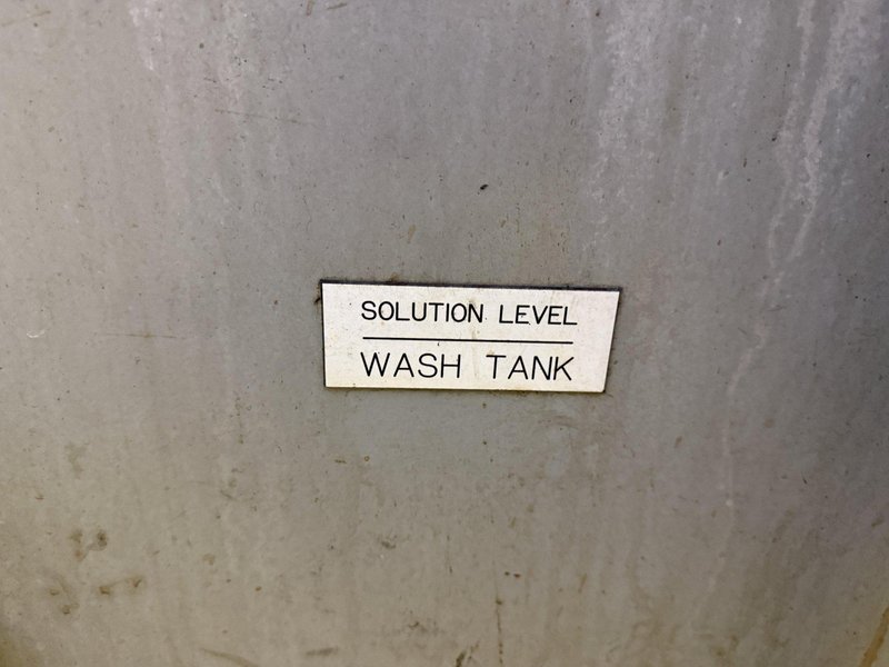 75&quot; x 60&quot; PROCECO MODEL #HD-75X60-E-6000-1-BO HEAVY DUTY ROTARY TABLE PARTS WASHER: YOBRO #24051