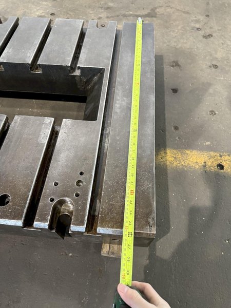 36&quot; X 72&quot; T-SLOTTED BOLSTER PLATE. STOCK #0132325