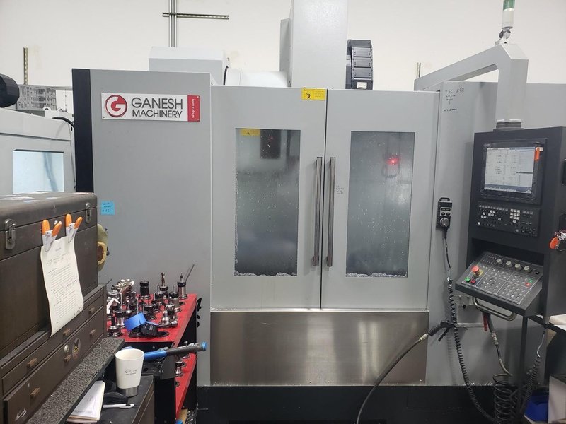Ganesh VFM-4024 VMC, 2016 – TSC, Renishaw Probe