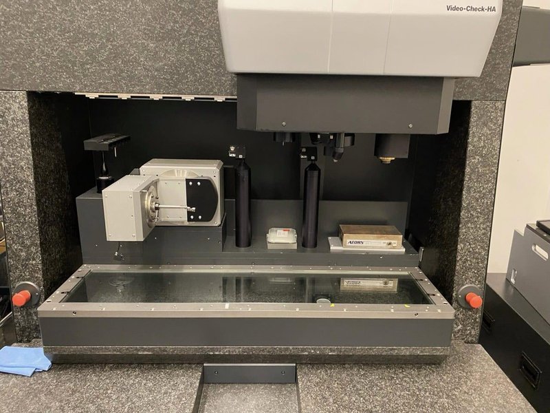 8.4.4 Werth Video-Check HA CMM, 2011 – 5 Axis Tilt Rotary, Fiber Probes