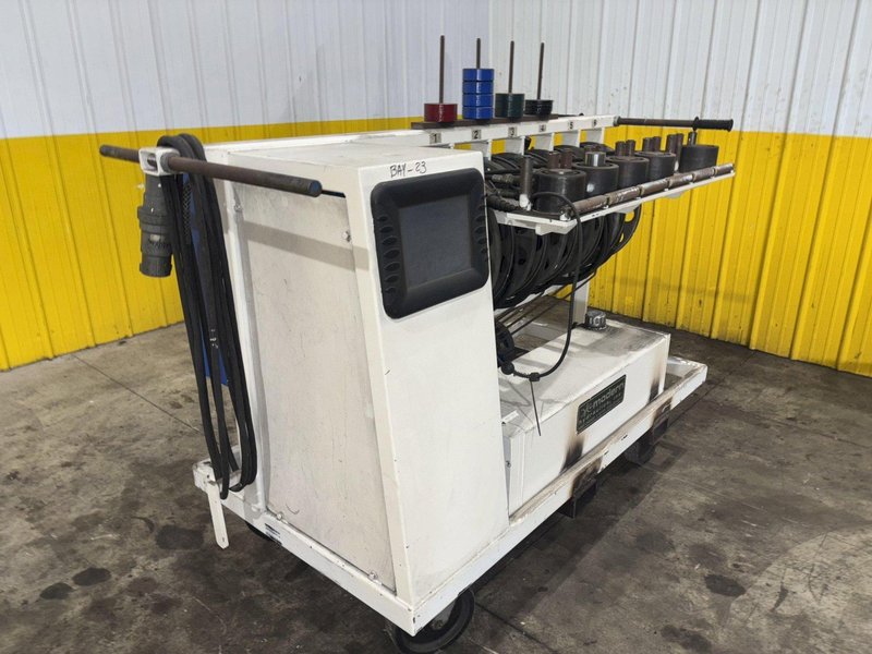 60 TON MODERN HYDRAULICS 6 CYLINDER PORTABLE HYDRAULIC DIE SETTING &amp; SEPARATING SYSTEM: YOBRO #23867