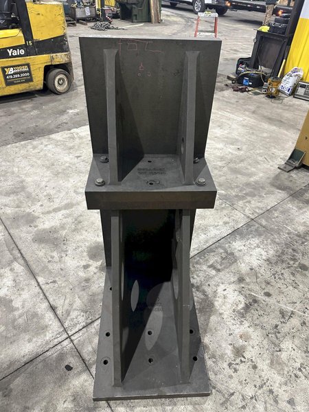 24&quot; X 36&quot; X 60&quot; CHALLENGE #162424 T SLOT ANGLE PLATE: STOCK #22223