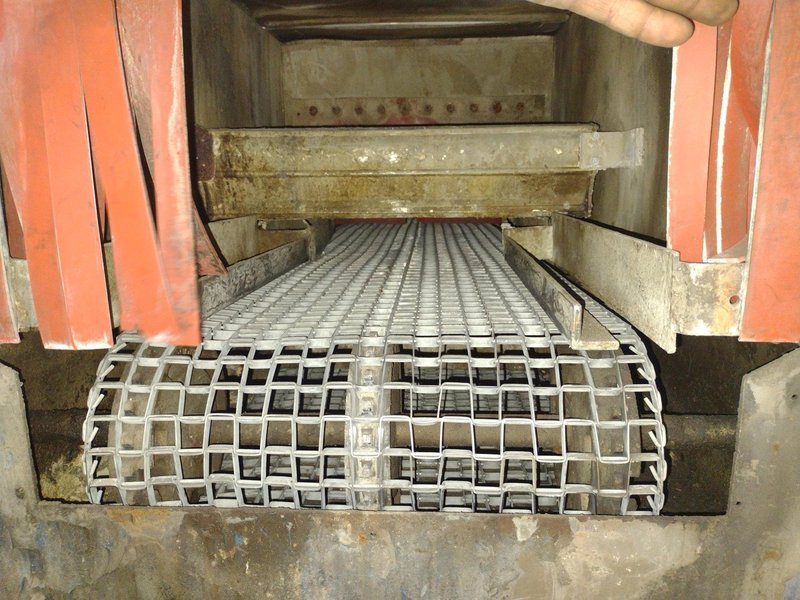 17034: 3 STAGE X 12&quot; WIDE FLO-MATIC MODEL #C20-2-1BELT CONVEYOR STAINLESS STEEL HEATED PARTS WASHER: STOCK #17034