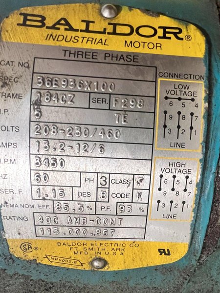 36&quot; X 42&quot; LANDA MODEL #PW-300 ROTARY TABLE HEATED PARTS WASHER: STOCK #22184