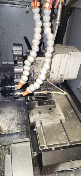 Ganesh Cyclone 32-GT CNC Gang Tool Lathe, 6000 RPM with Turret Option,  7.5 HP, New 2013