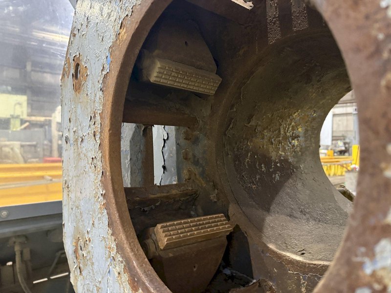 12" GOTCO MODEL #FT-80-2145 PIPE BUCKING "MAKE &amp; BREAK" TORQUE PIPE MACHINE: YOBRO #24411