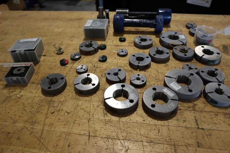 Thread Ring Gages and Thread Gages- Auction Item