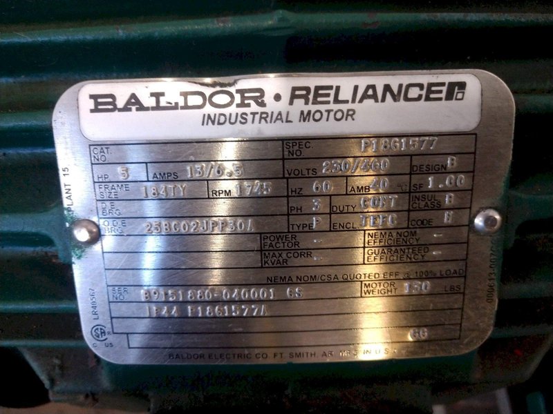 5 HP ROYALTON ELECTRICH WINCH UNIT : STOCK #13822