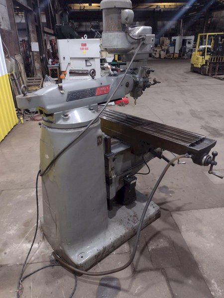 2 HP BRIDGEPORT SERIES II SPECIAL RAM TYPE VERTICAL MILL: STOCK #19945
