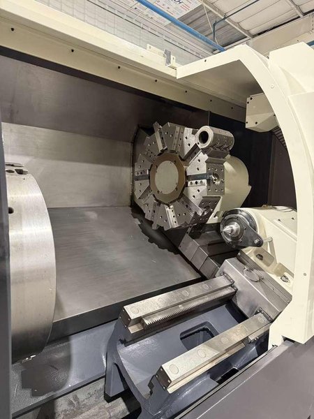 Takisawa EX-122 CNC Turning Center – 21″ Chuck, 7.87″ Big Bore, Long Bed Lathe