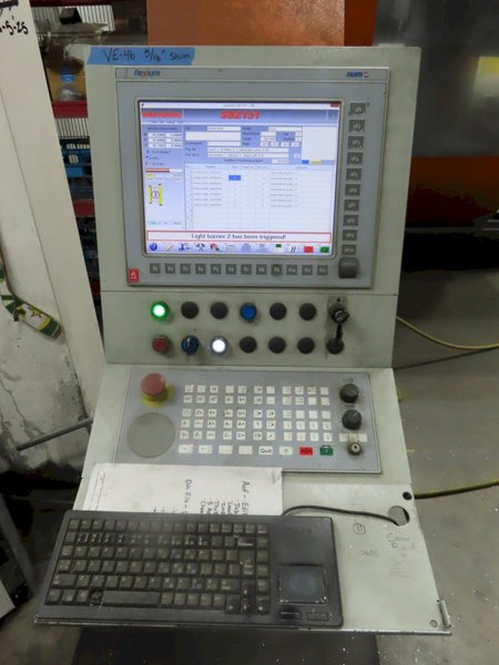 Elumatec SBZ 5-axis CNC Profile Machining Center, 5-Axis CNC Control, 10.3M / 33.8' X-Axis Travel, 20-ATC, 500mm Blade, 24,000 RPM
