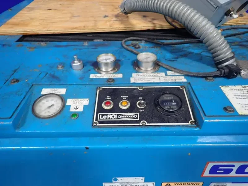 LEROI 60 HP AIR COMPRESSOR   -  60SSE