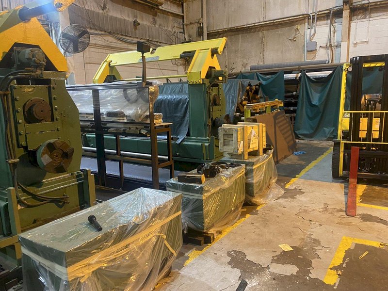 72&quot; x 1/2&quot; x 69,000# Pro-Eco Heavy Gauge Slitting Line Components